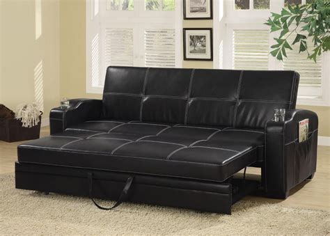 Sofa Bed Faux Leather